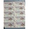 Image 1 : 10 Consecutive Canadian $2 Bills Birds of Canada Series
