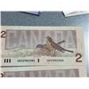 Image 7 : 10 Consecutive Canadian $2 Bills Birds of Canada Series