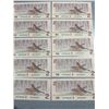 Image 1 : 10 Consecutive 1986 Canadian $2 Bills with CBH2982361-369 Serial Numbers