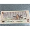 Image 2 : 1986 Canada $2 Banknote CBB4859973 Birds Series