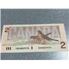Image 2 : 1986 Canada $2 Banknote, Queen Elizabeth II, Robins, CBB4859974