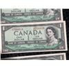 Image 19 : 17 Sequential 1954 Bank of Canada $1 Notes Beattie-Rasminsky