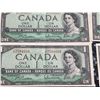 Image 9 : 17 Sequential 1954 Bank of Canada $1 Notes Beattie-Rasminsky