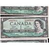 Image 11 : 12 Canada 1954 $1 Banknotes