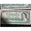 Image 12 : 12 Canada 1954 $1 Banknotes