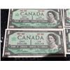 Image 11 : 23 1967 Canadian Centennial One Dollar Banknotes