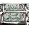 Image 14 : 23 1967 Canadian Centennial One Dollar Banknotes