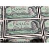 Image 18 : 23 1967 Canadian Centennial One Dollar Banknotes