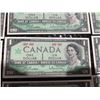 Image 20 : 23 1967 Canadian Centennial One Dollar Banknotes