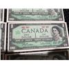 Image 23 : 23 1967 Canadian Centennial One Dollar Banknotes