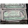 Image 24 : 23 1967 Canadian Centennial One Dollar Banknotes
