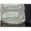Image 25 : 23 1967 Canadian Centennial One Dollar Banknotes