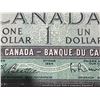 Image 3 : 12 Canada 1954 One Dollar Banknotes Featuring Queen Elizabeth II
