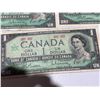 Image 6 : 7 Canadian 1967 Centennial $1 Banknotes