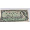 Image 12 : 12 Canada 1954 One Dollar Banknotes QEII