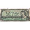 Image 2 : 12 Canada 1954 One Dollar Banknotes QEII