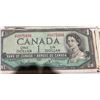 Image 6 : 12 Canada 1954 One Dollar Banknotes QEII