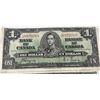 Image 6 : Six 1937 Bank of Canada $1 George VI Notes