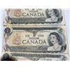 Image 3 : 3 Bank of Canada 1954 One Dollar Banknotes
