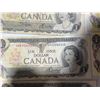 Image 17 : 22 Canadian One Dollar Banknotes, 1954 Series