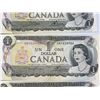 Image 21 : 22 Canadian One Dollar Banknotes, 1954 Series