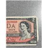 Image 2 : 1954 Series Bank of Canada $2 Notes, Lot of 10