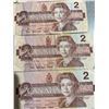 Image 9 : 10 Canada $2 Banknotes 1986, Queen Elizabeth II