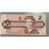 Image 2 : 10 Canada 1986 $2 Banknotes Queen Elizabeth II