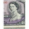 Image 4 : 1954 Bank of Canada $10 Dollar Notes, Set of 3, Queen Elizabeth II