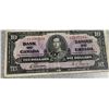 Image 1 : 1937 Bank of Canada $10 Bill King George VI K/D Serial 2197101