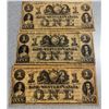 Image 1 : 3 Bank of Western Canada One Dollar Bills, 2 Copies