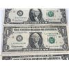 Image 3 : Three US $1 Federal Reserve Notes, Various Series