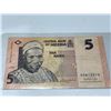 Image 1 : 2008 Nigeria 5 Naira Polymer Banknote