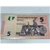 Image 2 : 2008 Nigeria 5 Naira Polymer Banknote