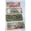 Image 6 : World Paper Money Group, 4 Notes, Canada, USA, El Salvador, Costa Rica