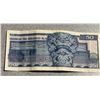 Image 4 : 5 Mexican 50 Peso Banknotes, Various Designs and Series