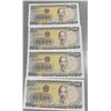 Image 1 : 4 Vietnam 1000 Dong Banknotes Sequential Serial Numbers