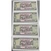 Image 6 : 4 Vietnam 1000 Dong Banknotes Sequential Serial Numbers