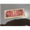 Image 6 : 3 Mexican Banknotes: 5000, 50 Pesos, and 1 Peso