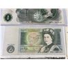 Image 4 : 6 Bank of England and Commonwealth of Australia One Pound Notes