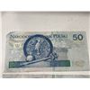 Image 2 : Polish 50 Zlotych Banknotes Narodowy Bank Polski