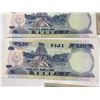 Image 3 : Fiji Banknote Lot – $1, $2, $20 (Queen Elizabeth II, 5 Notes)