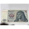 Image 1 : Germany 10 Deutsche Mark Banknote 1993