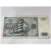 Image 2 : Germany 10 Deutsche Mark Banknote 1993