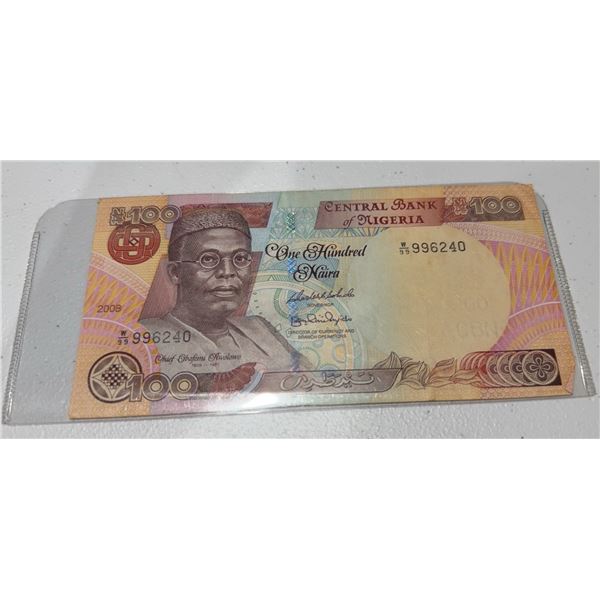 2008 Nigeria 100 Naira Banknote Chief Obafemi Awolowo