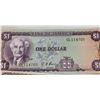 Image 3 : 6 Bank of Jamaica Notes: 50 Cents, $1, $2 (Bustamante, Garvey, Bogle)