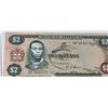 Image 6 : 6 Bank of Jamaica Notes: 50 Cents, $1, $2 (Bustamante, Garvey, Bogle)