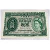Image 1 : Hong Kong One Dollar Banknote Featuring Queen Elizabeth II