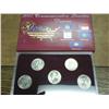 Image 2 : 2001-D Commemorative Quarter Set (UNC)