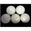 Image 1 : 5 Assorted Liberty "V" NIckels